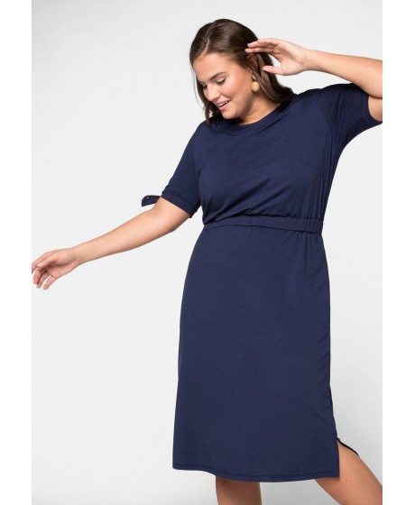 Sheego kelius dengianti trikotažo suknelė