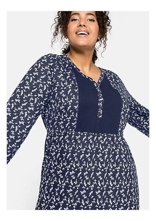 Sheego medvilninė laisvalaikio suknelė