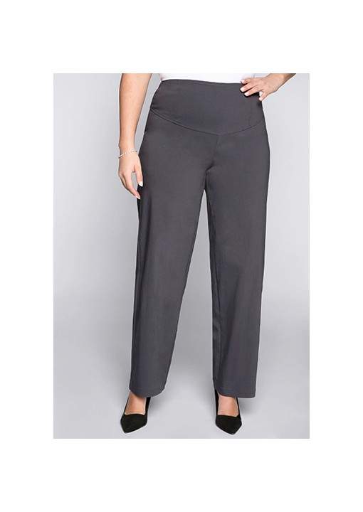 Sheego kelnės su integruotomis kūną formuojančiomis kelnaitėmis