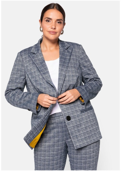 Klasikinis languotas Sheego švarkas