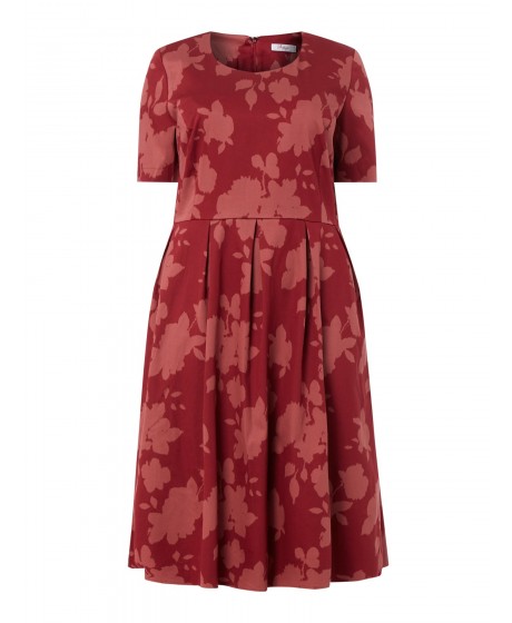 Sheego medvilnės suknelė su kūną formuojančiu apatiniu