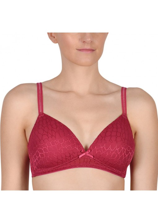 Avietinės spalvos Naturana liemenėlė