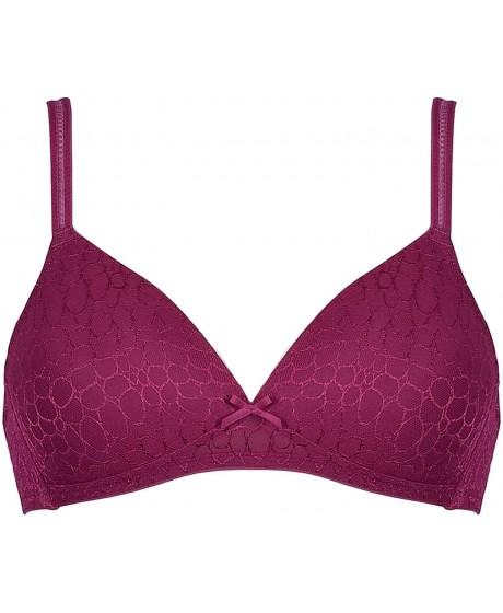 Avietinės spalvos Naturana liemenėlė