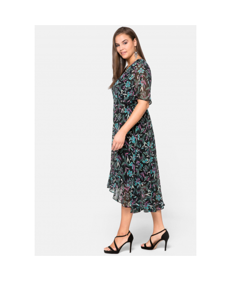 Lengva Sheego šifono suknelė su pamušalu