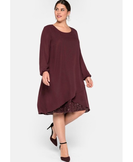 Sluoksniuota varpelio formos Sheego suknelė