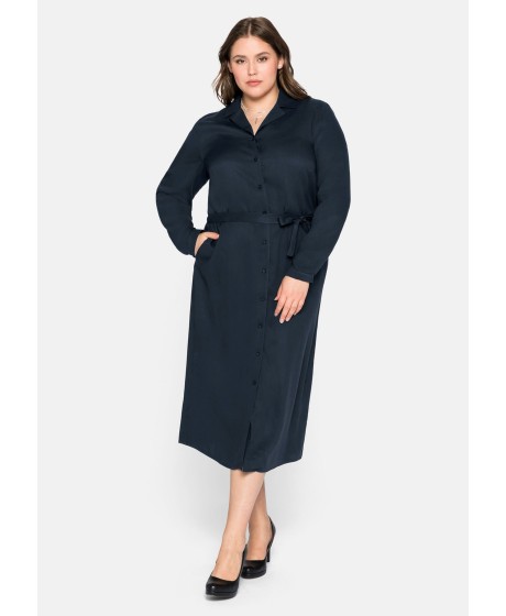 Marškinių tipo Sheego suknelė su kišenėmis