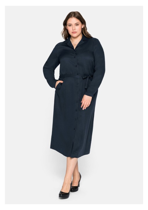 Marškinių tipo Sheego suknelė su kišenėmis