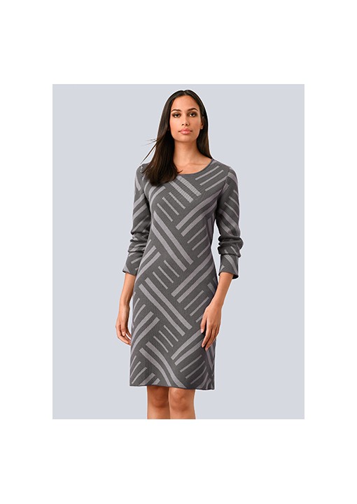 Trumpa megzta Alba Moda suknelė (pamažinta)