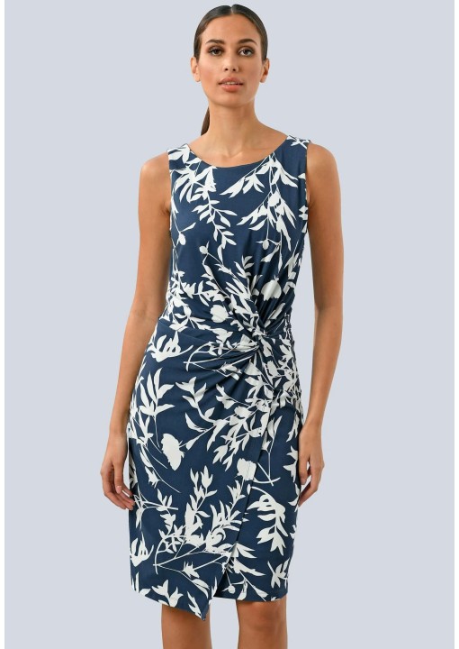 Alba Moda džersio suknelė su pamušalu