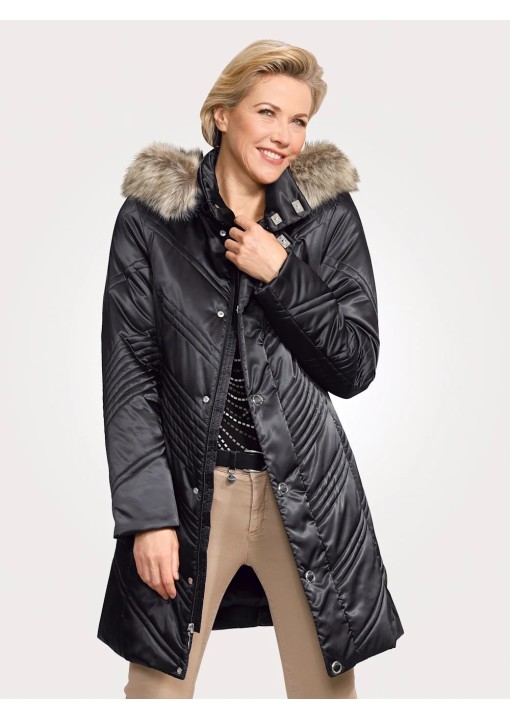 Dygsniuota MONA striukė su gobtuvu  - 1