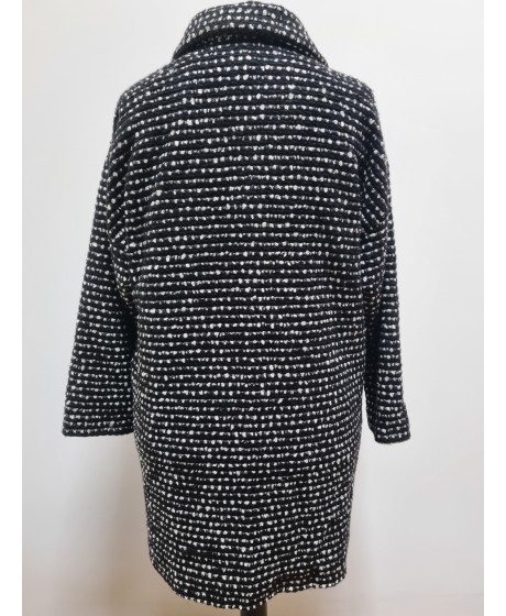 Emanuelle Vittoriano oversize stiliaus trumpas paltas  - 3