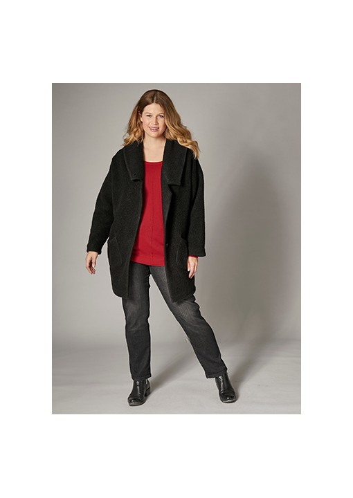 Emanuele Vittoriano oversize vilnonis paltas  - 1