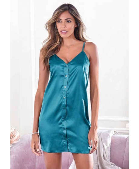 Žvilgaus žalio satino naktinukai Vivance