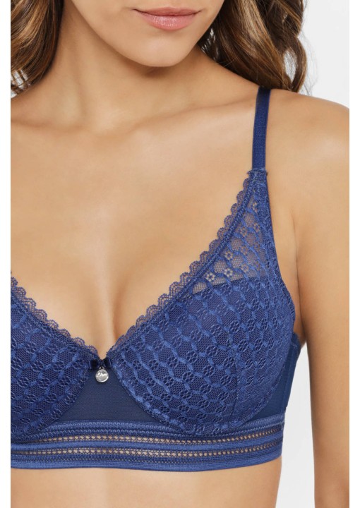 s.Oliver liemenėlė su PUSH UP Blue