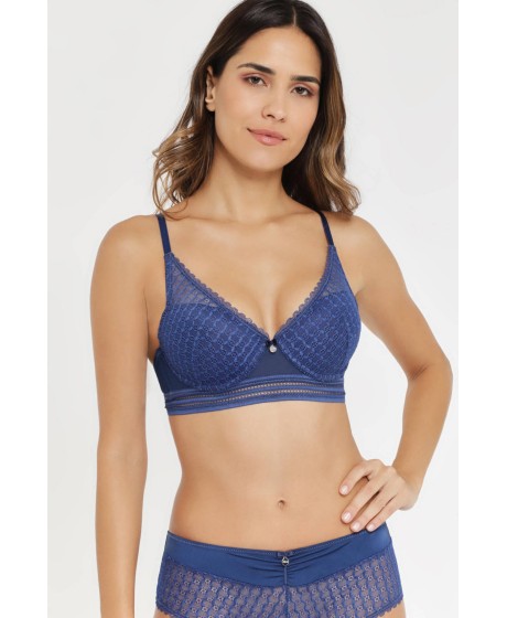 s.Oliver liemenėlė su PUSH UP Blue