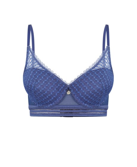 s.Oliver liemenėlė su PUSH UP Blue