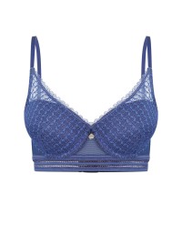 s.Oliver liemenėlė su PUSH UP Blue