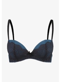 LASCANA liemenėlė su PUSH UP Ocean