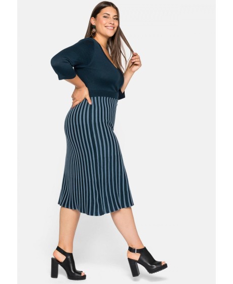 Plono mezgimo Sheego medvilnės suknelė