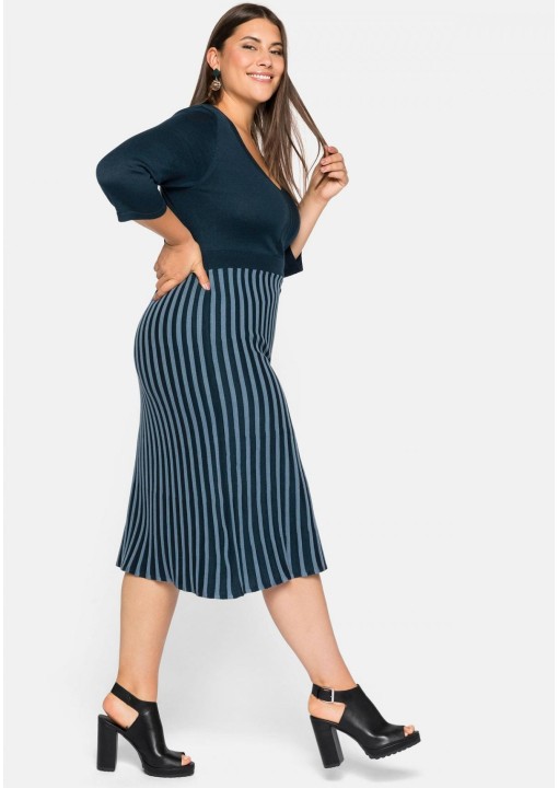 Plono mezgimo Sheego medvilnės suknelė