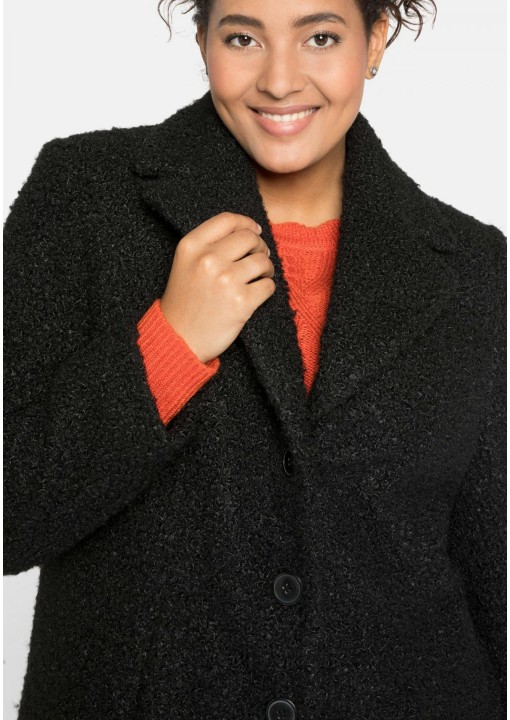 Garbanoto bouclé Sheego puspaltis