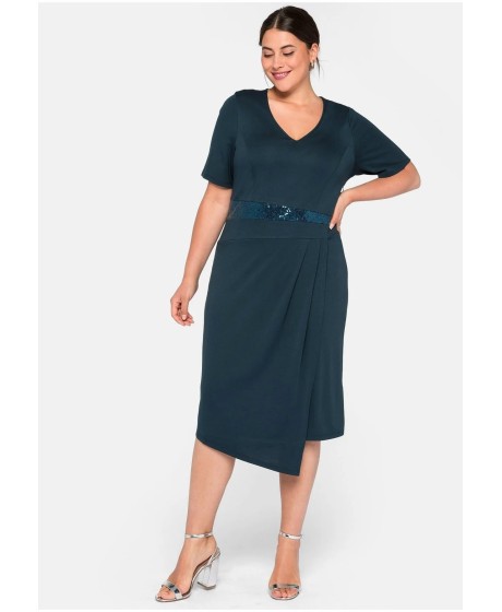 Puošni Sheego džersio suknelė