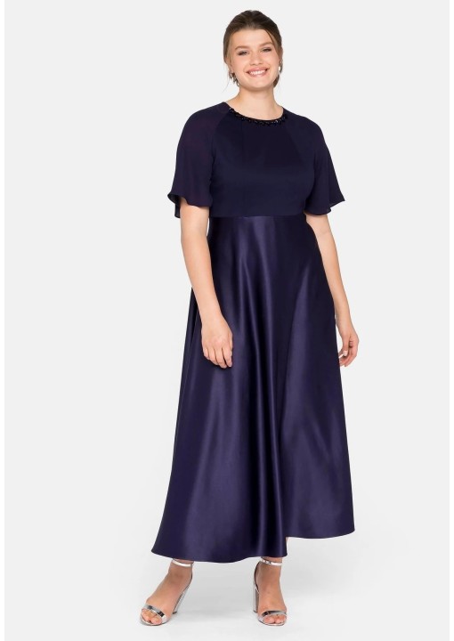 Vakarinė Sheego suknelė trikotažiniu viršumi Sheego - 1