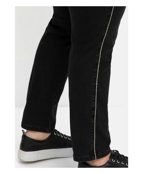 Sheego džinsai su dekoratyviomis šoninėmis siūlėmis