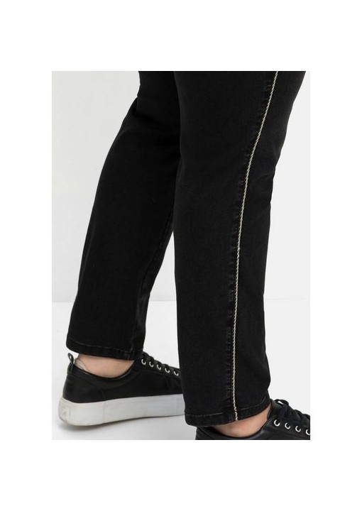 Sheego džinsai su dekoratyviomis šoninėmis siūlėmis